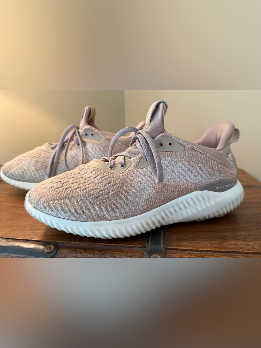 adidas women’s Alphabounce knit Sneakers 8